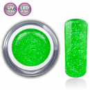 Dose grün neon Glitzer UV-Gel